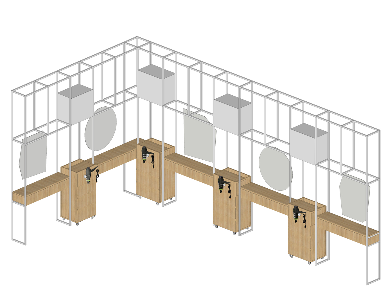 巴西 H·it 美容沙龙丨Danielle Martins Arquitetura-18