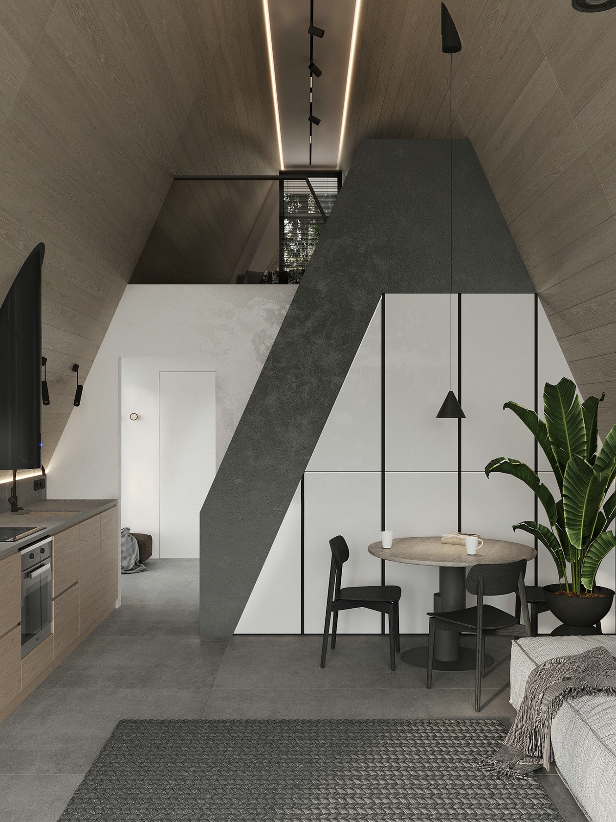 75㎡小空间公寓设计-5