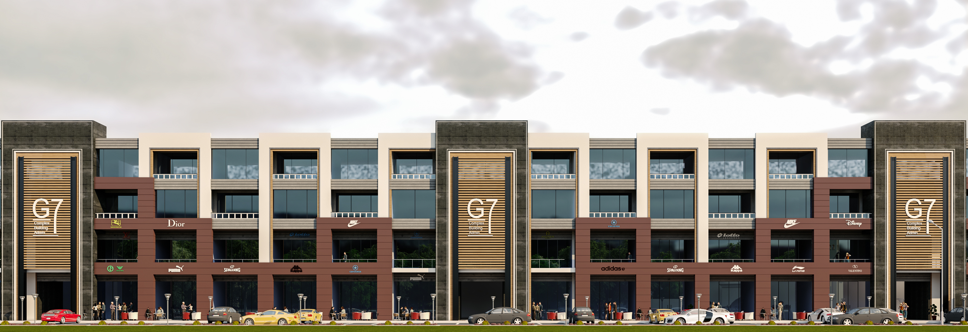 利比亚混合用途建筑丨Diaa Consultant-9