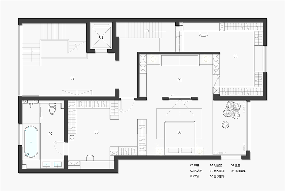 蕴意于内,隐奢于境丨DHYP 东荷逸品空间设计-91
