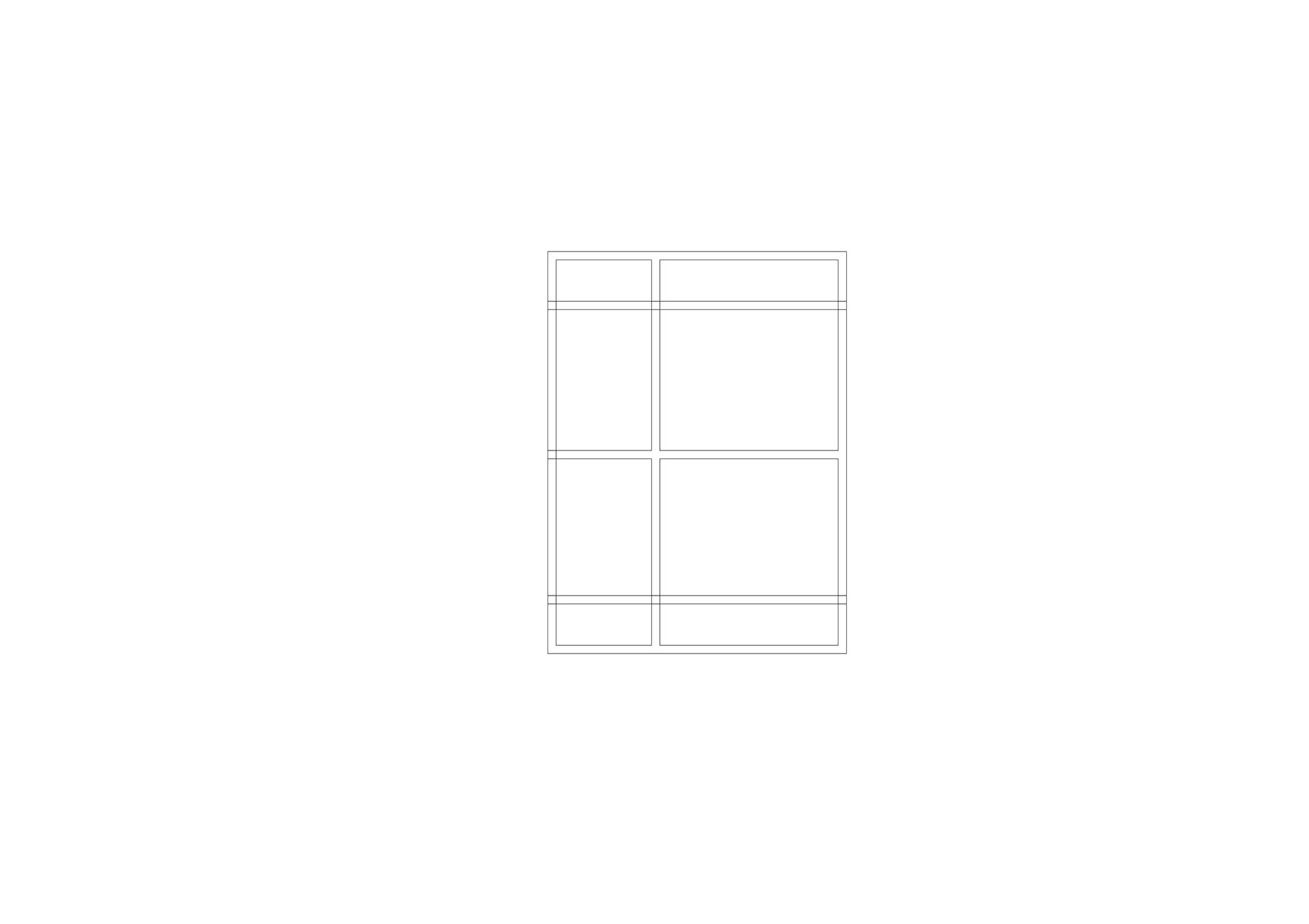 architectural drawing of residential house-41
