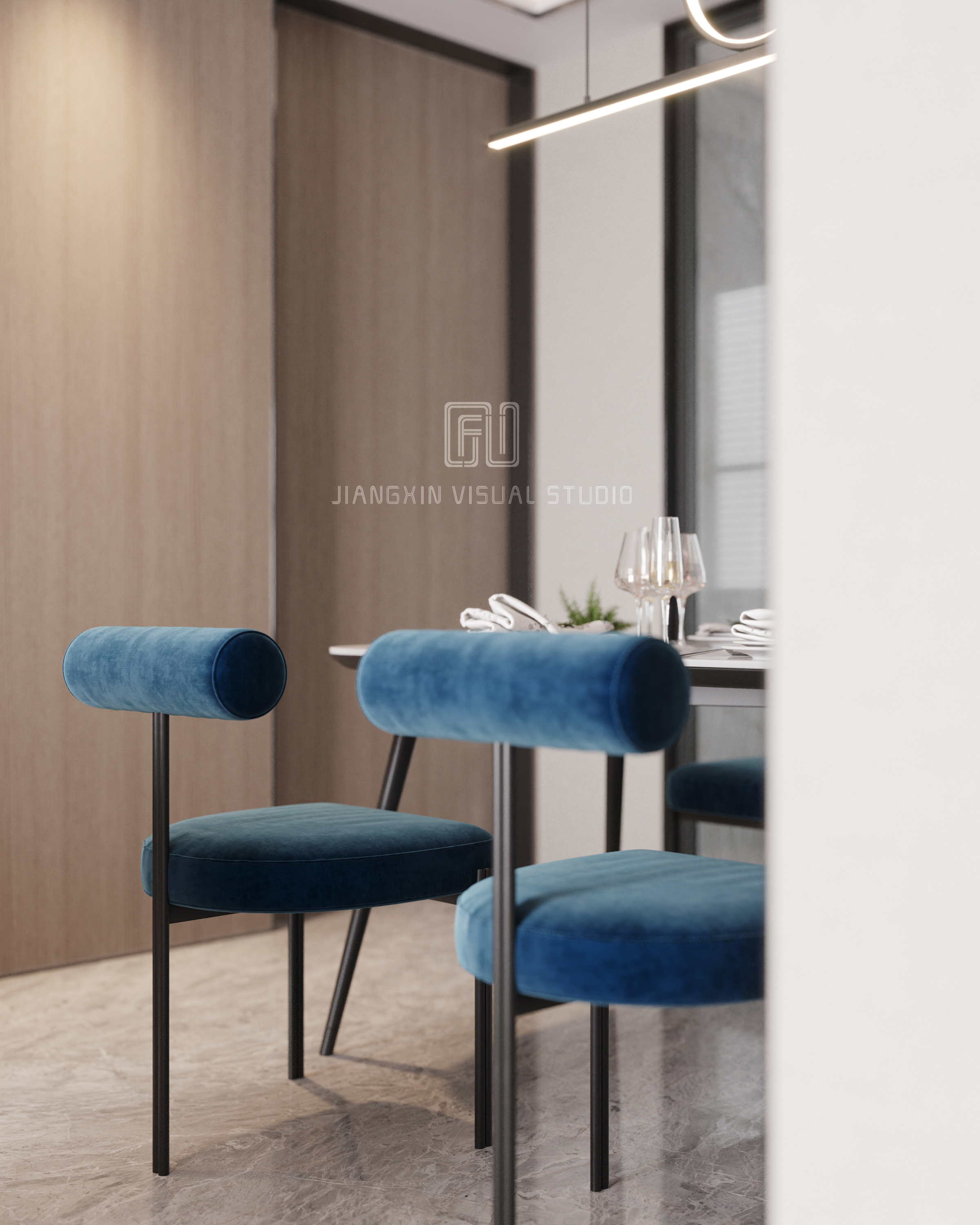 现代简约办公空间设计-56