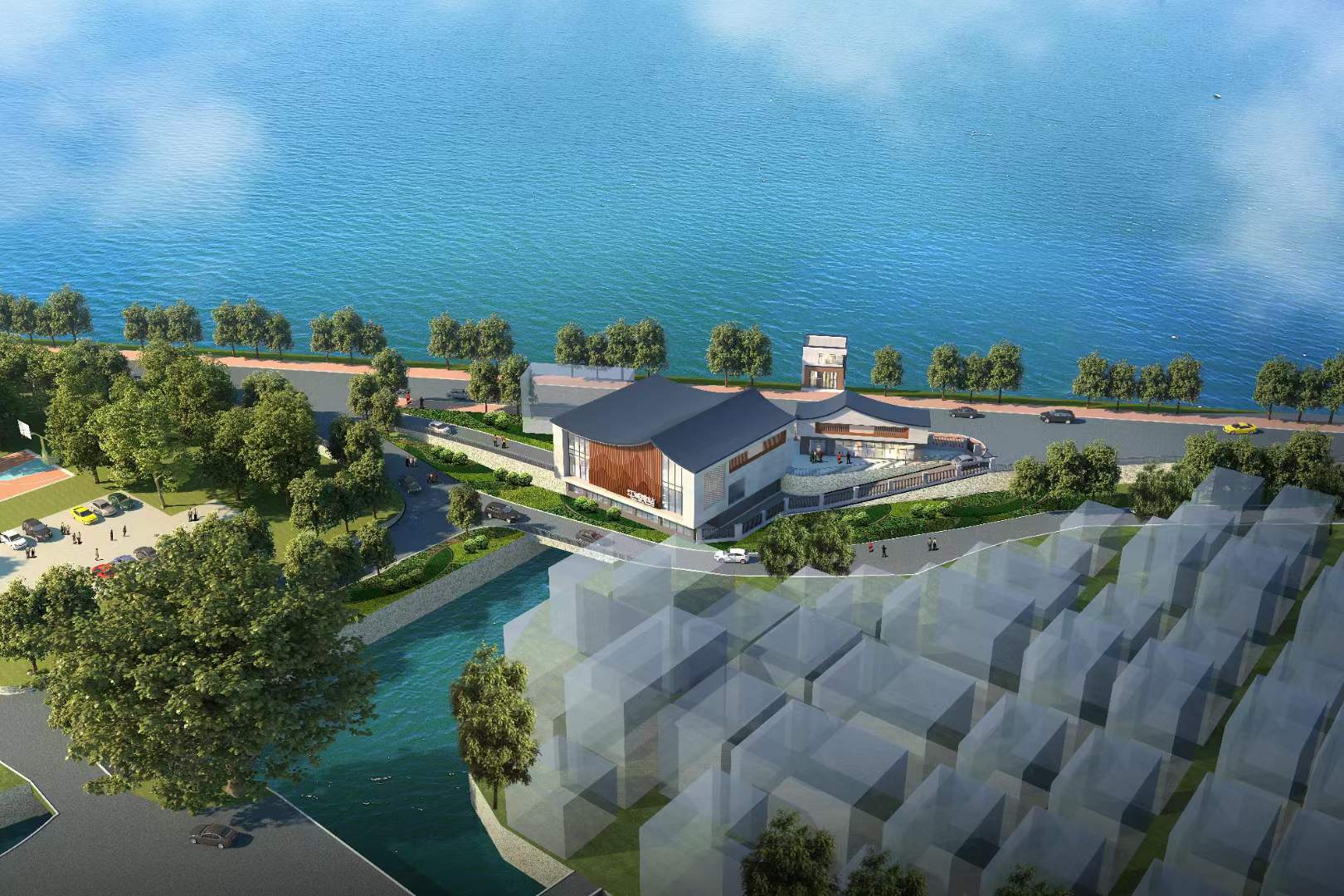 小小的排站 室外建筑-9