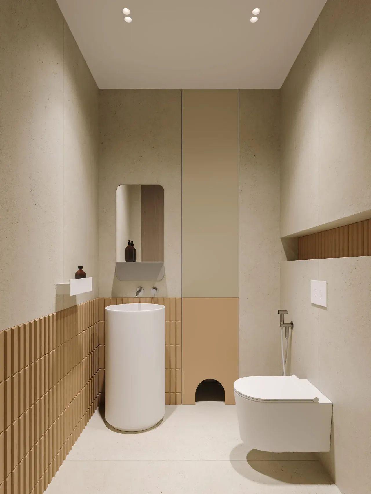 128㎡三居室室内设计-41