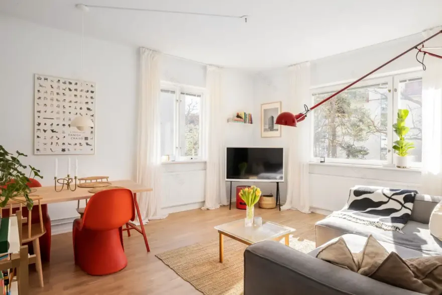 "51m2 一居设计公寓,可升级为三居,打造舒适家庭空间"-1