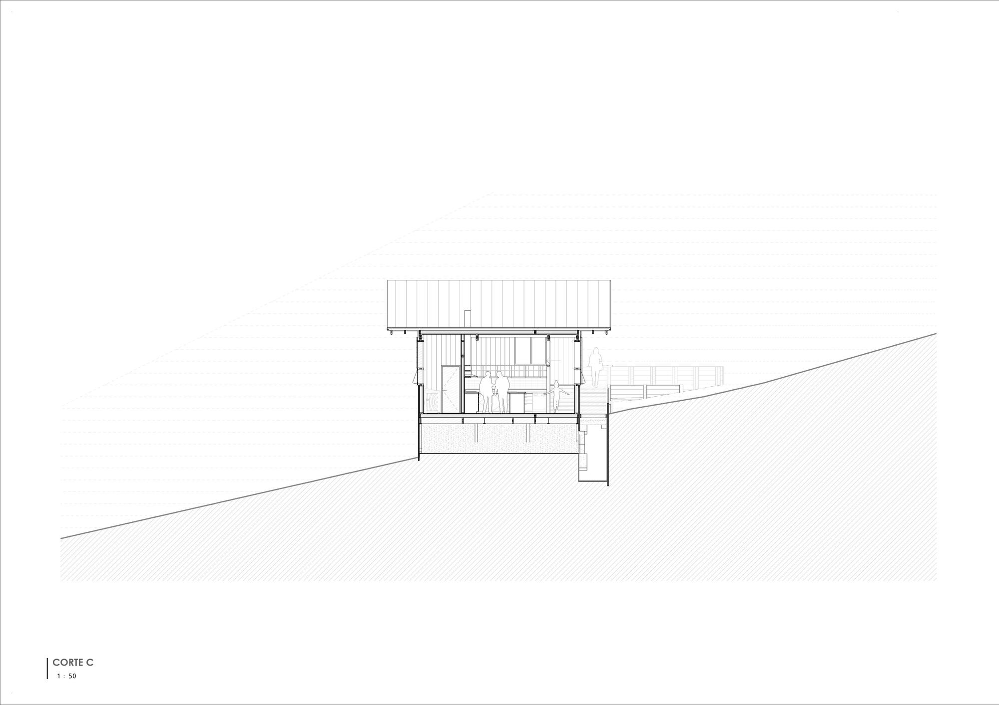 克夫拉达本田之家丨智利丨Abarca Palma Arquitectos-33