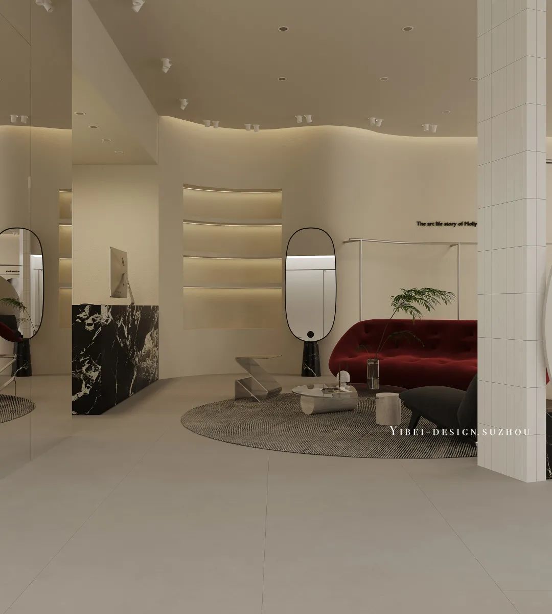 极简入髓 · 素雅商业空间设计丨中国苏州丨YIBEI DESIGN-14