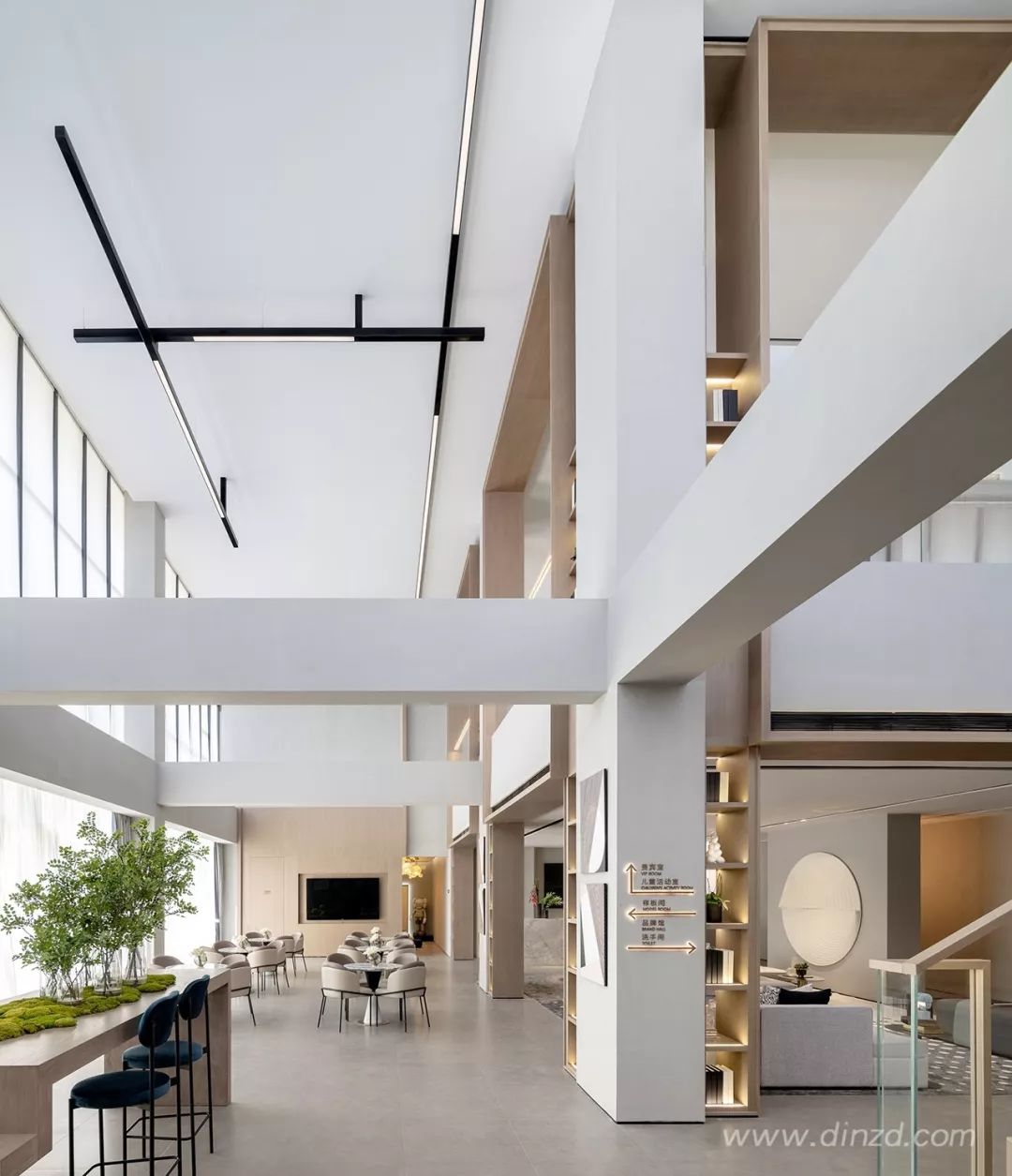 杭州世茂智慧之门产品体验中心——优雅新生,融于艺境-76