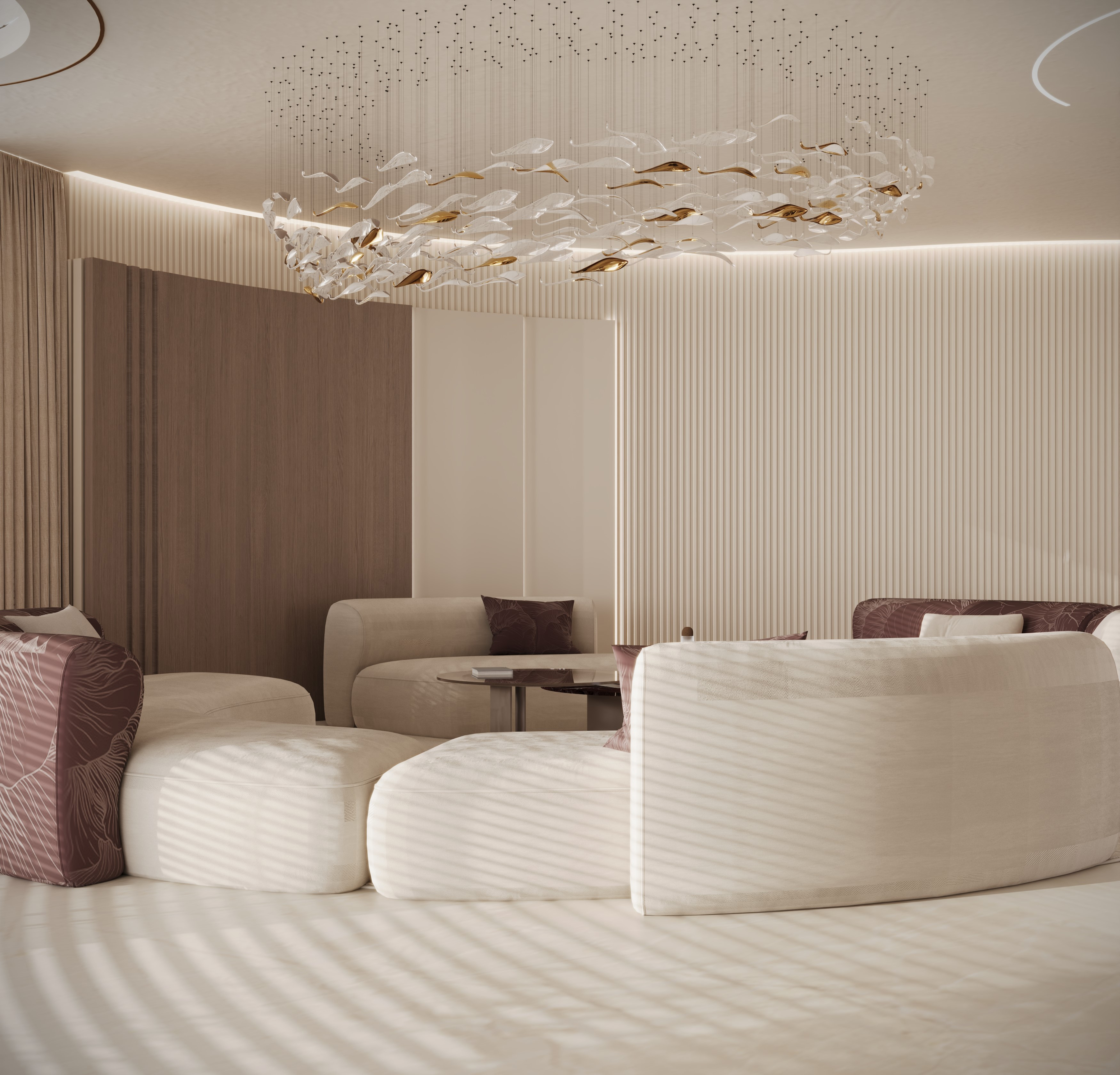 Modern Reception El Obour 3DSMAX Corona Render-10