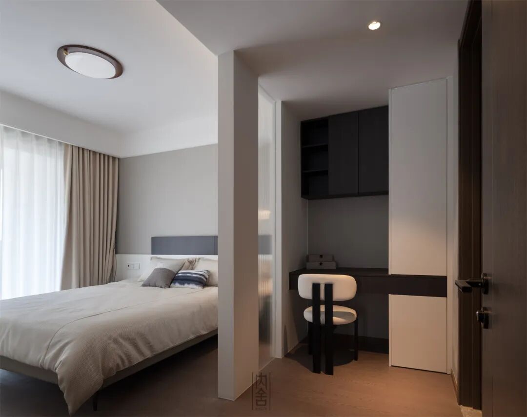 内舍软装丨139㎡现代极简，空间留白演绎更具魅力的生活家！-25