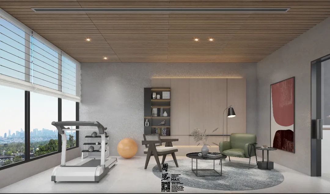 马思设计 | 现代风别墅,艺术与生活的完美融合-47