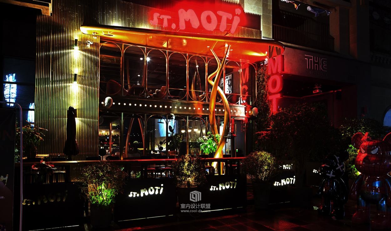 艾唯室内设计--重庆市ST.MOTi西餐厅餐饮空间-0