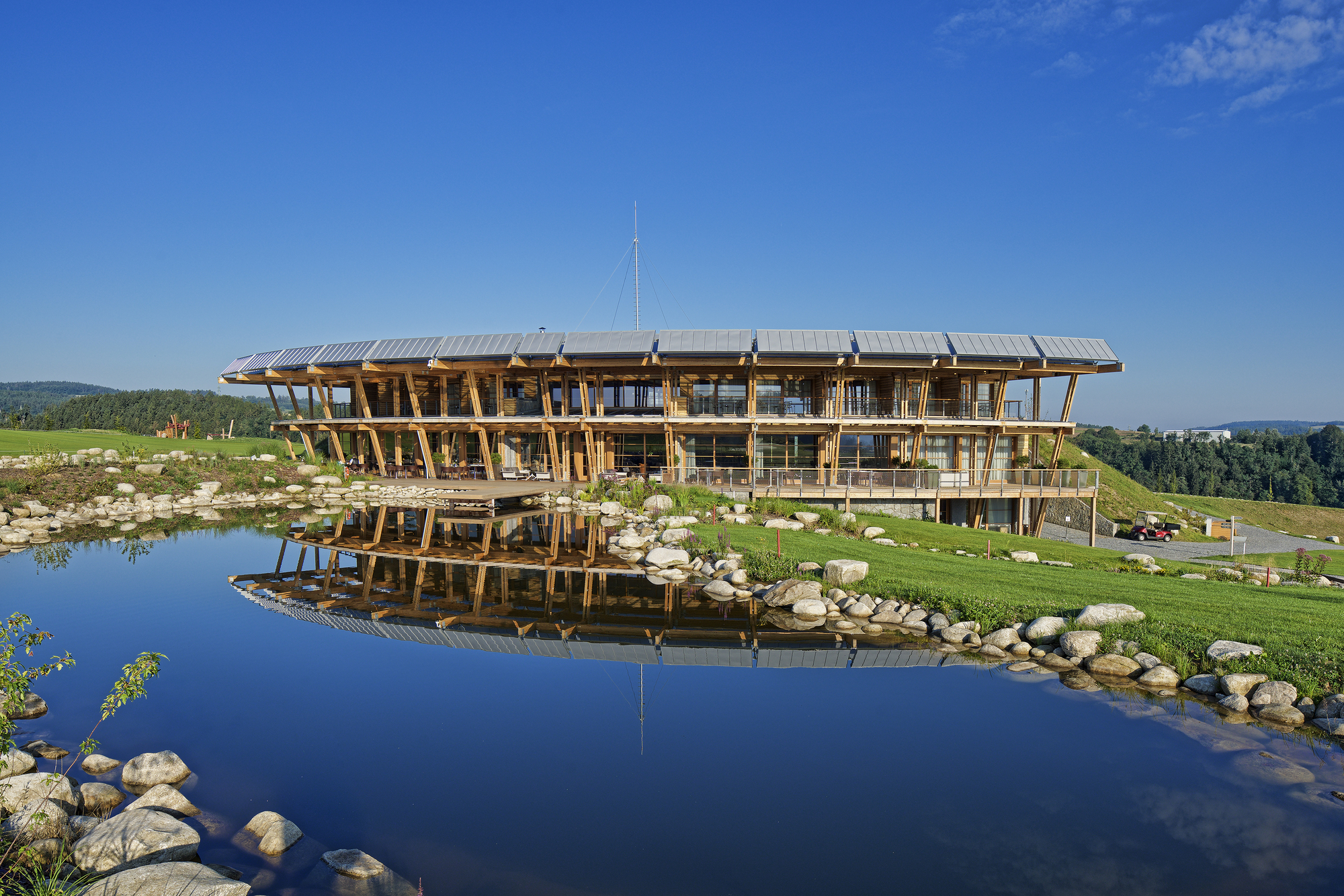 Panorama Golf Resort 高尔夫俱乐部丨捷克丨Hut Architektury Martin Rajnis-23