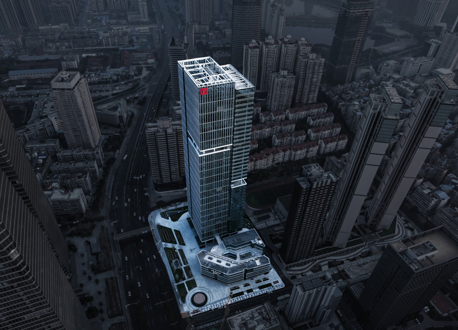 武汉中海中心丨中国武汉丨柏涛建筑设计（深圳）有限公司-33