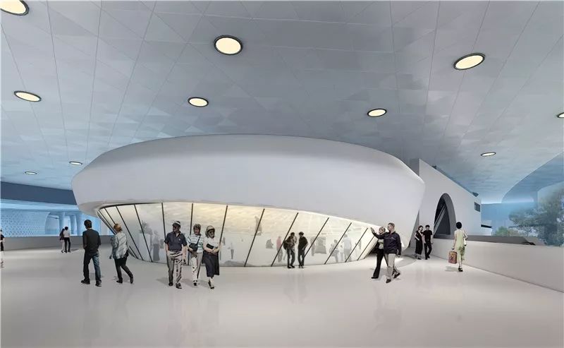 西湖文体中心 | 隐于湿地的纯净曲线-19