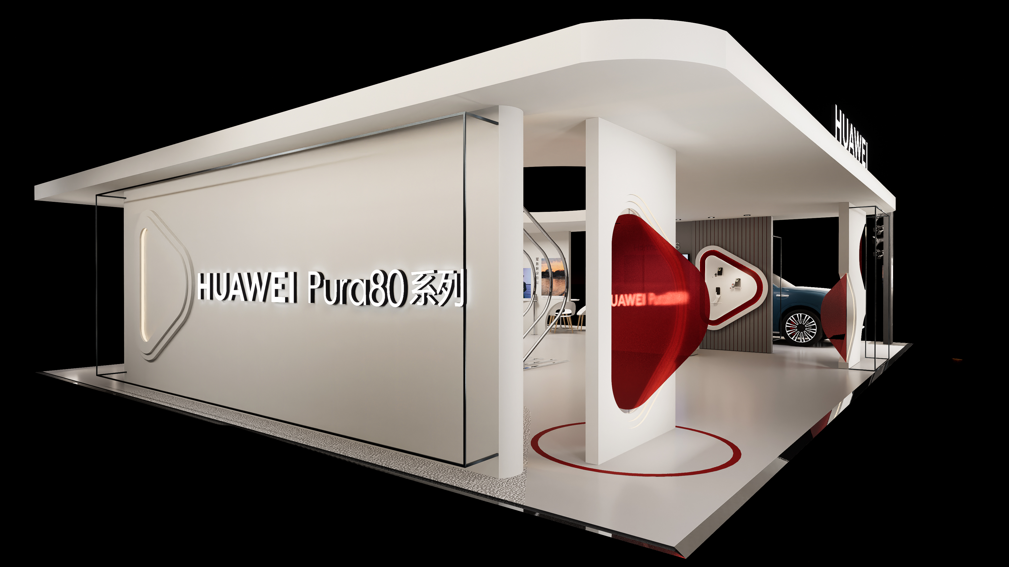 华为PURA80展厅设计-2