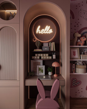 Girls' bedroom design