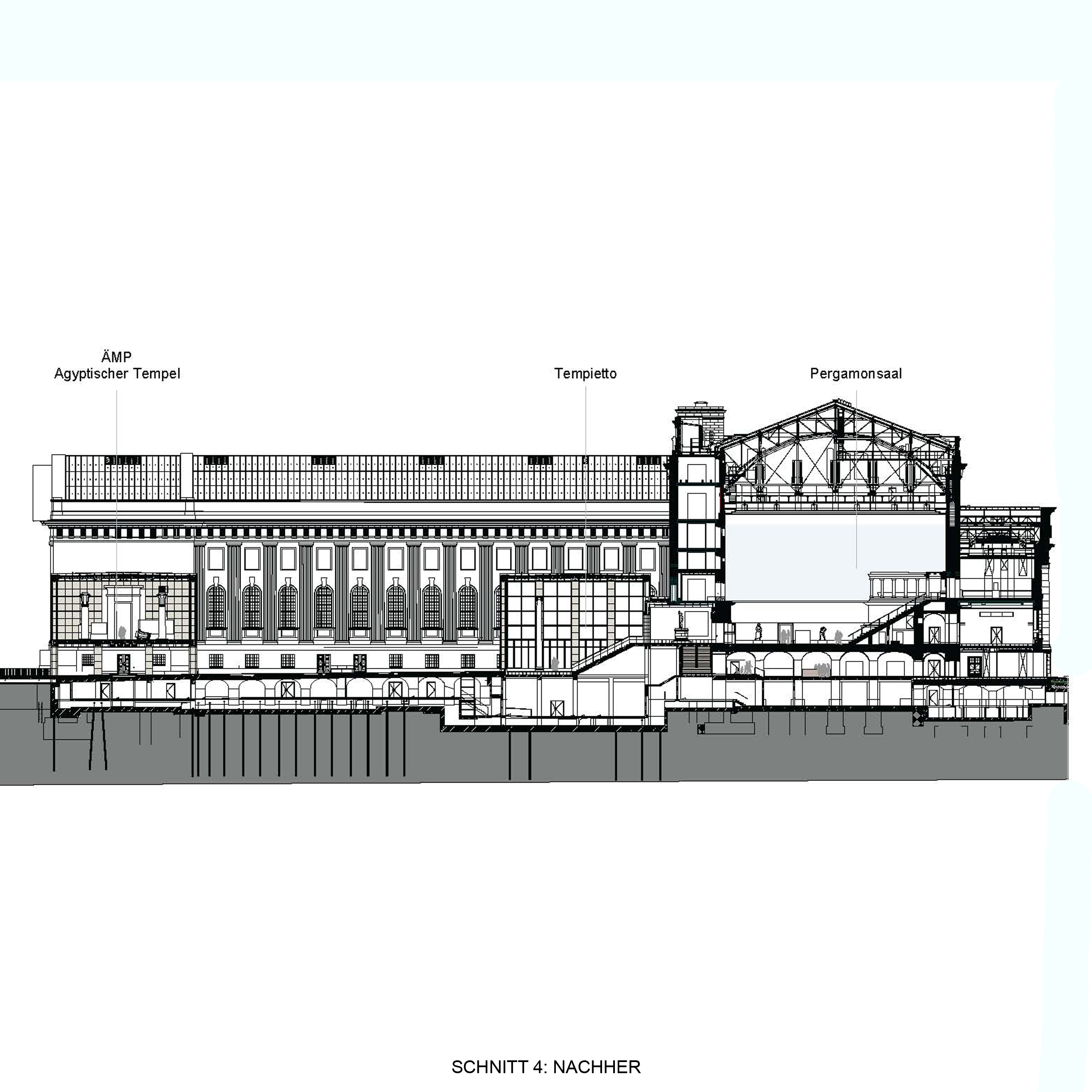 柏林佩加蒙博物馆修复与扩建项目丨德国柏林丨O. M. Ungers-31