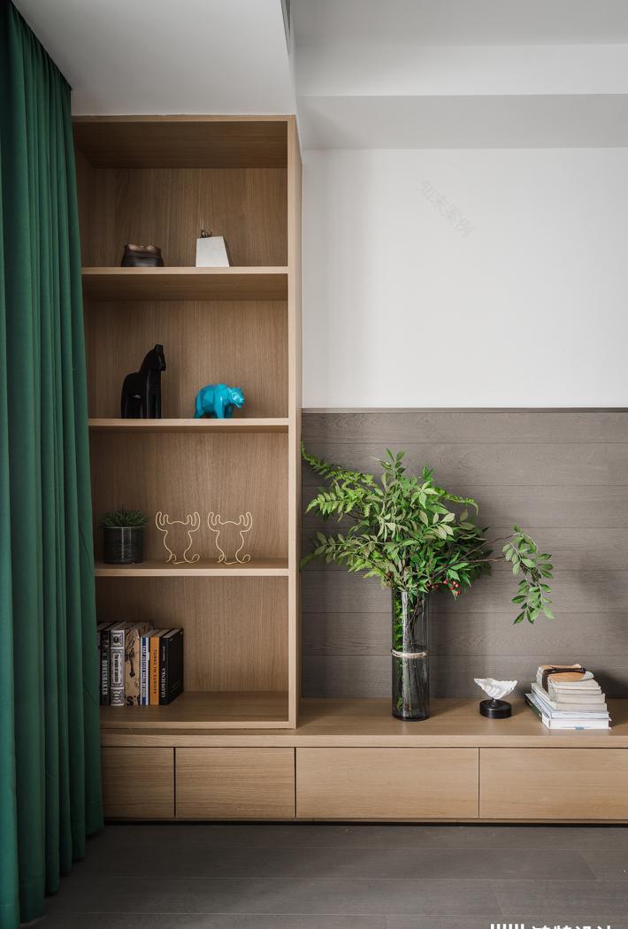 上海老弄堂情怀家居,绿色墨韵温馨一家三口-34