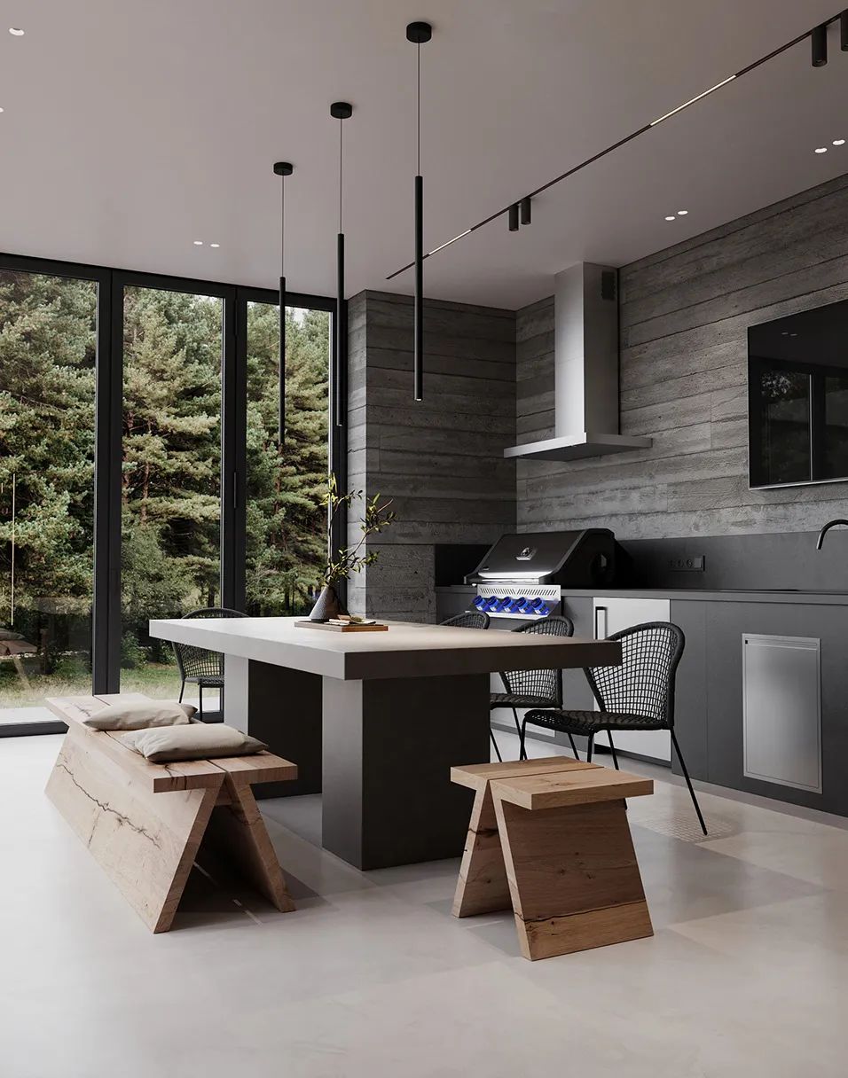 自然之韵 · 290㎡极简空间设计丨STANISLAV ANANEV-62