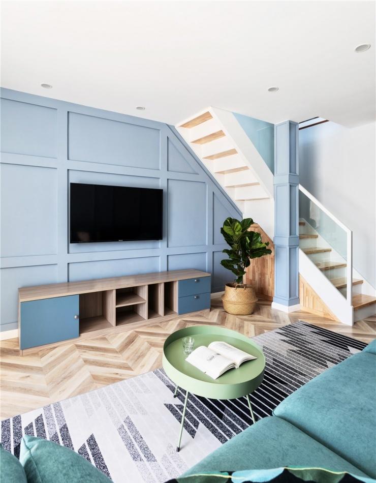 色彩斑斓的别墅 LOFT，童趣与优雅共生-4