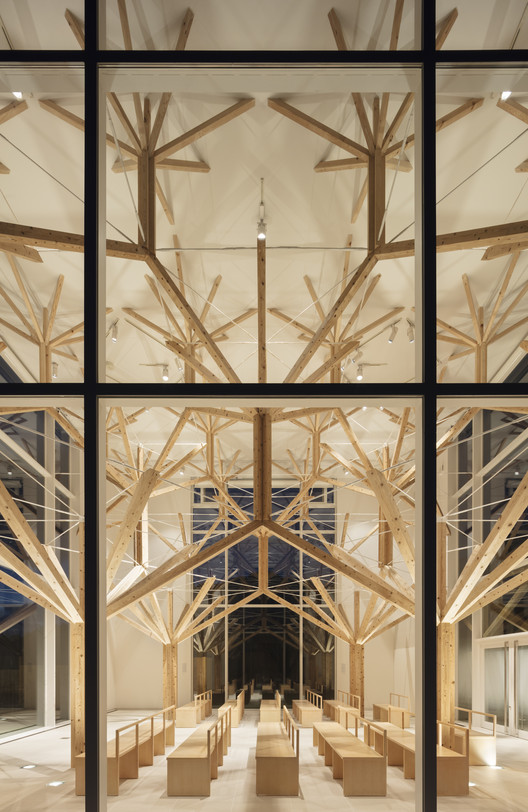 日本木制哥特式礼拜堂·Agri Chapel-7