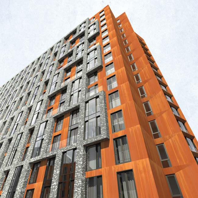 “Дом у причала”（“ЗилАрт”住宅综合体部分地块）丨Сергей Скуратов ARCHITECTS-50