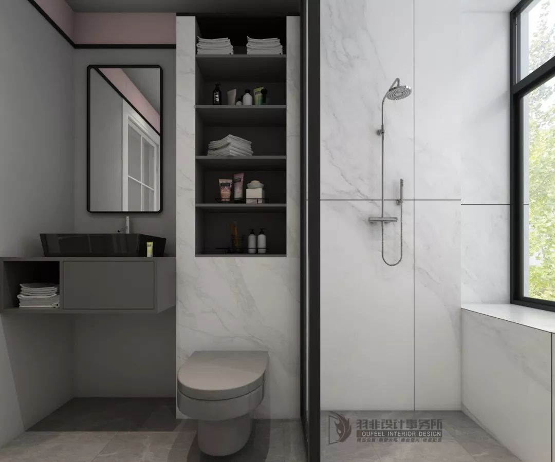 柳州正和城 D 区 96㎡北欧风家居设计——时光的另一面-66