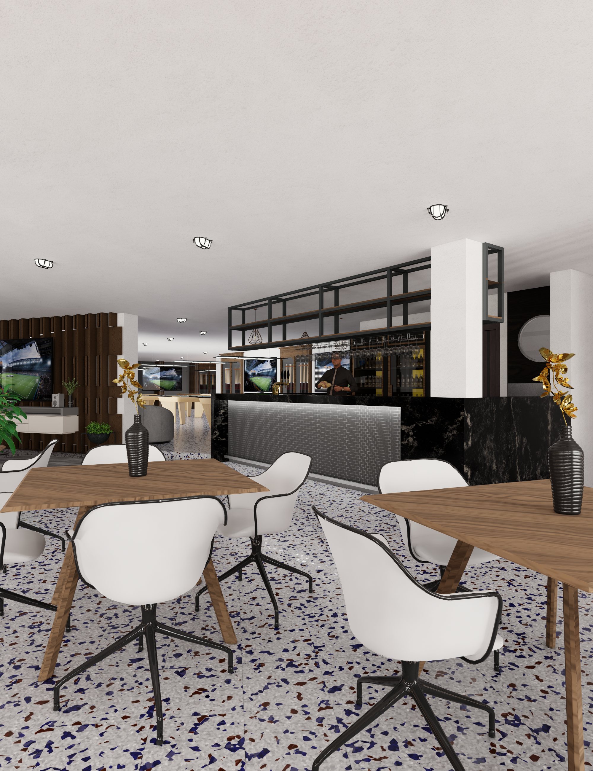 TABERNA CLUB MIRAMAR 室内设计丨AXIOS DESIGN & HST ARQUITECTURA-2