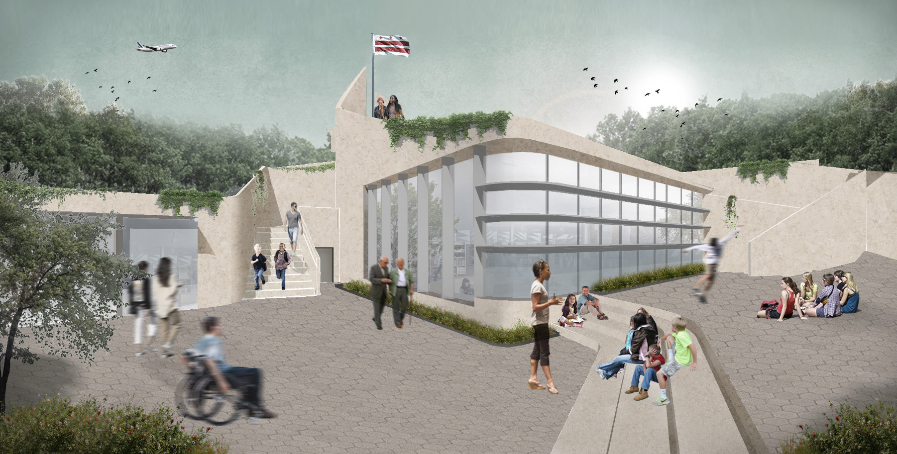 Kingman Island 教育中心丨美国华盛顿丨ISTUDIO Architects-19