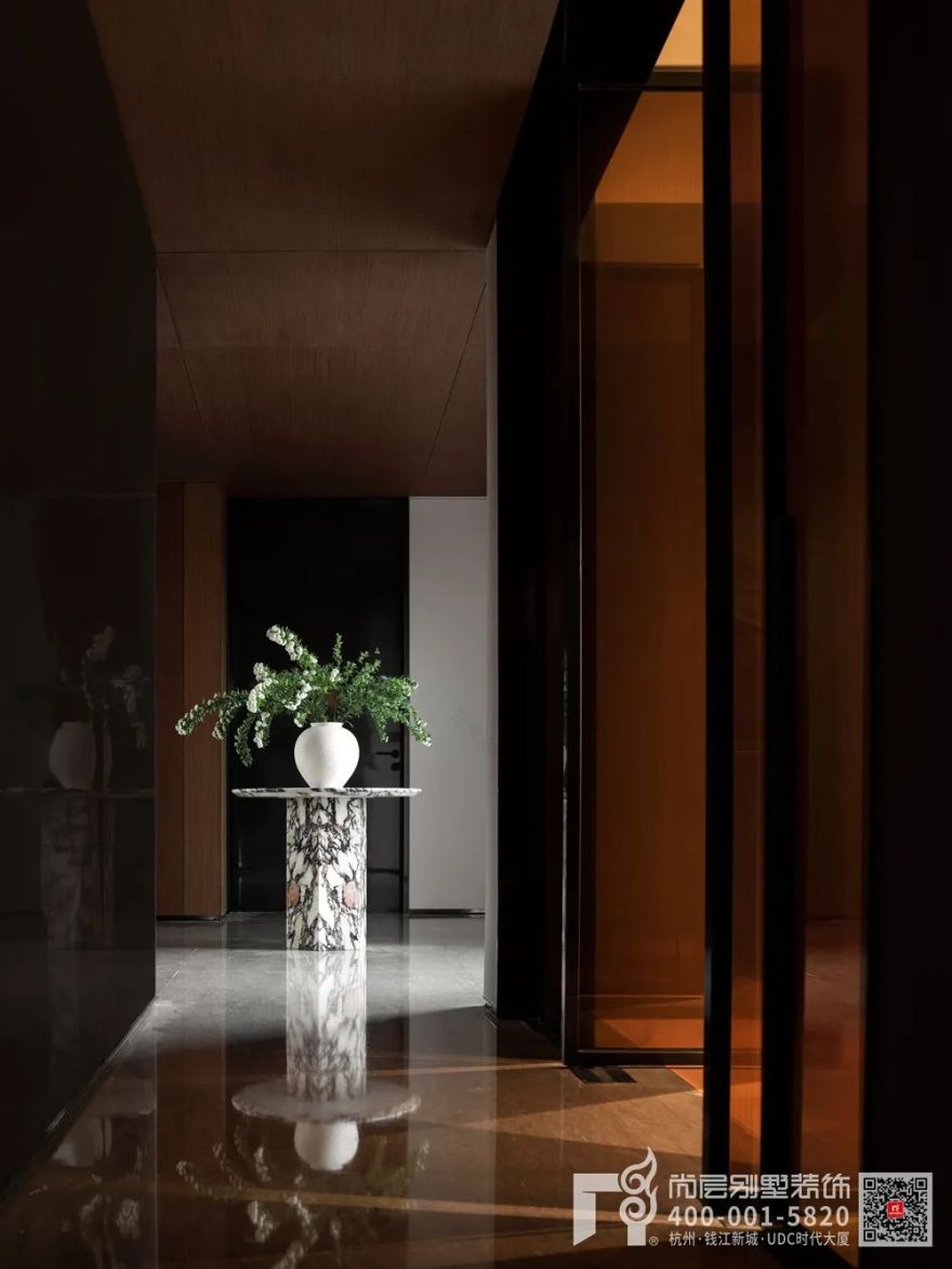 现代意式别墅丨杭州尚层装饰-47