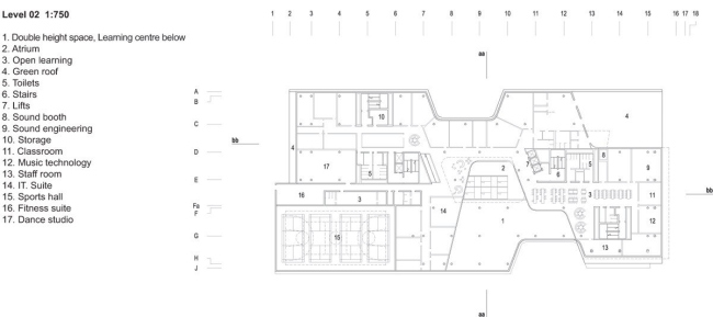 威斯敏斯特区学院新大楼丨英国伦敦丨Schmidt Hammer Lassen-61