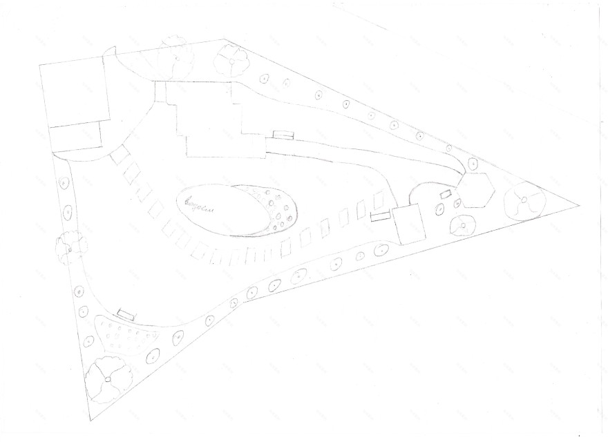 2D可视化某不规则地块设计丨克里斯蒂娜·斯卢什科涅涅(景观建筑设计师)-5
