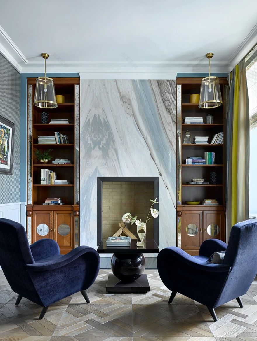 莫斯科370㎡双层公寓设计丨俄罗斯莫斯科丨Decorator N(Natella Mankaeva创立)-29