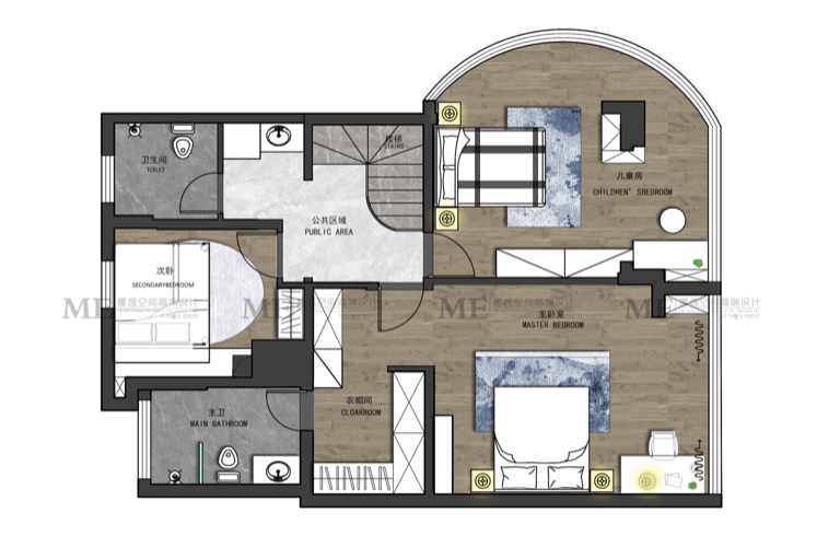 济南龙湖景粼原著现代轻奢别墅设计丨中国济南丨墨逸空间高端设计机构-25