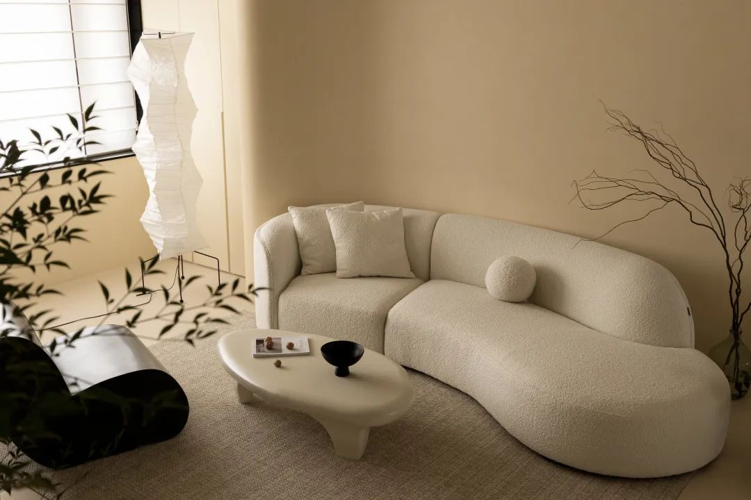 质感奶油风,删繁就简舒适生活 | 行一设计-25