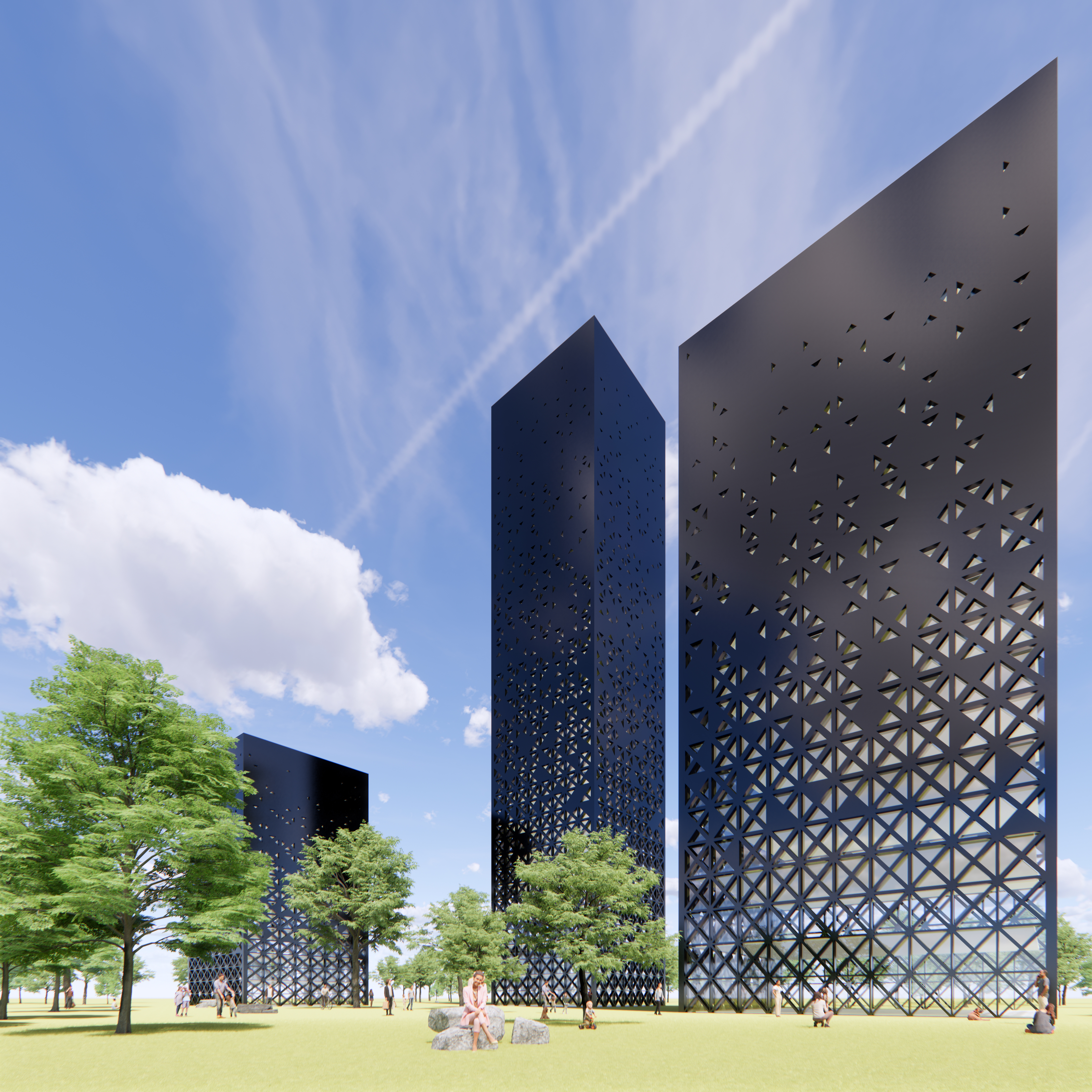 Triangle Gradient Pattern Rhino Grasshopper-0