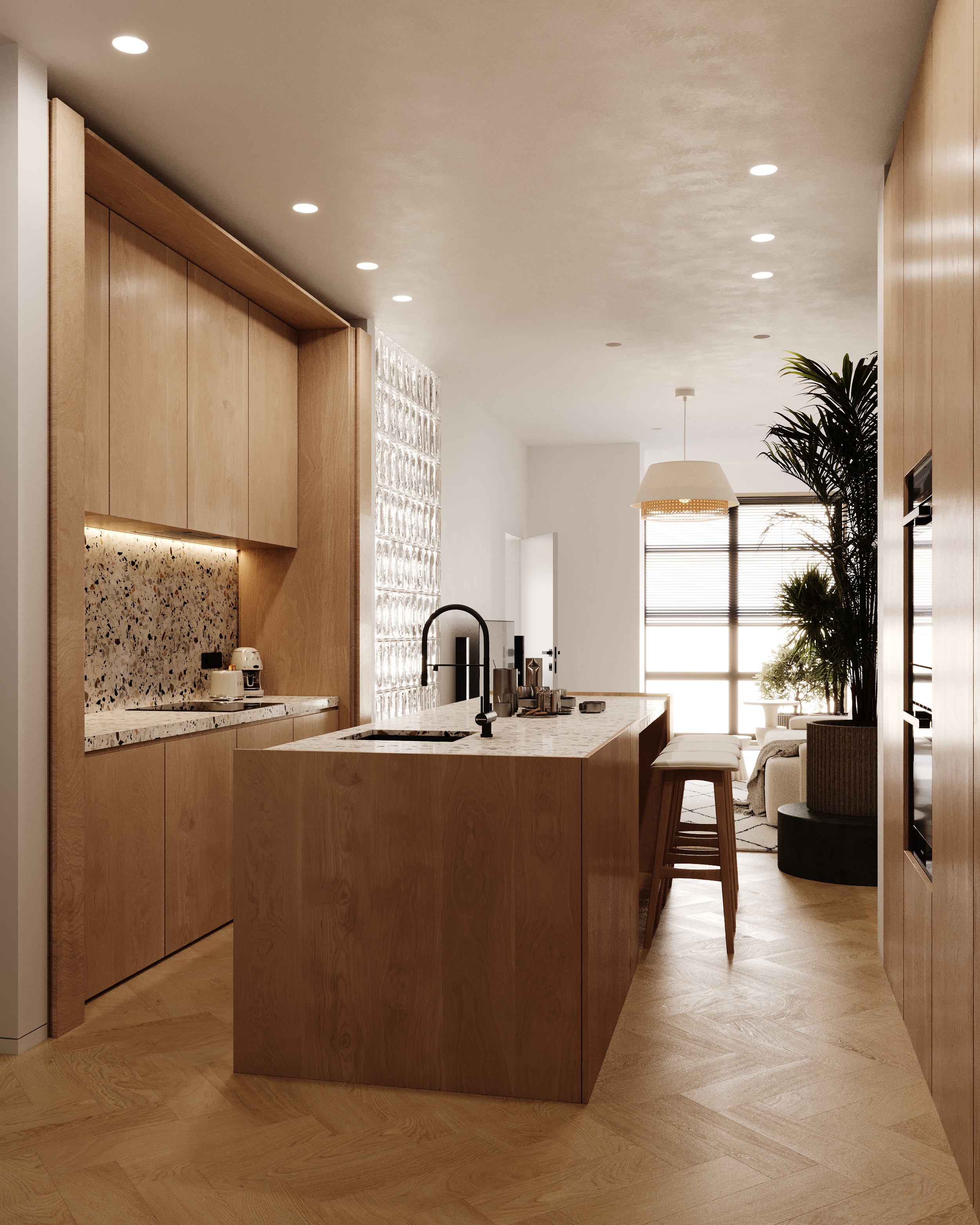 简约斯堪的纳维亚风格公寓-19