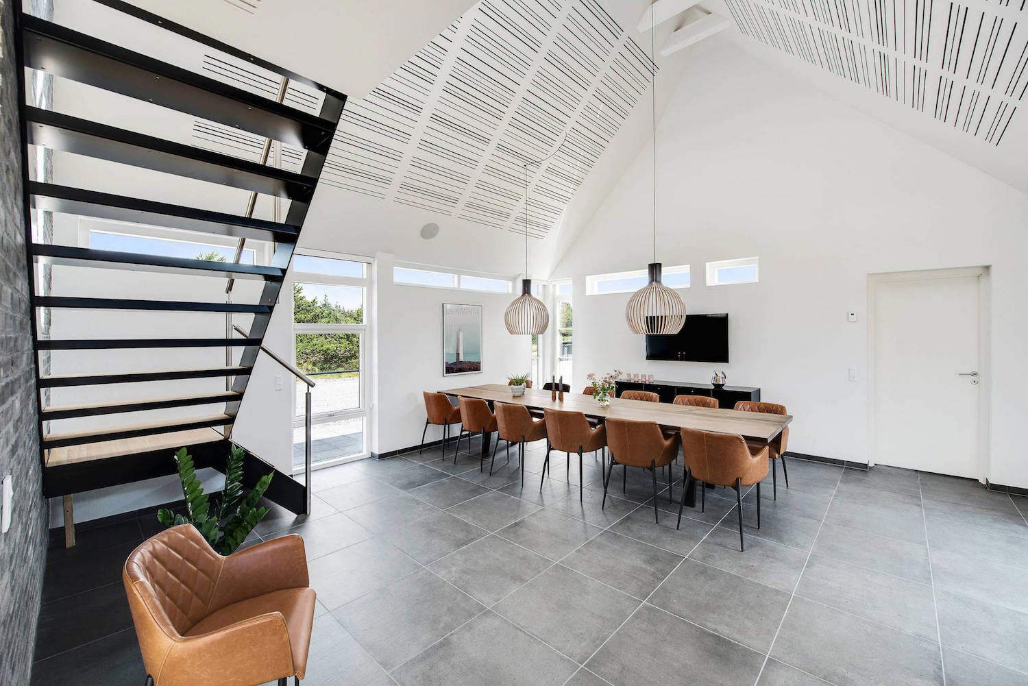 明亮丹麦 Blåvand 乡村风格住宅设计-9