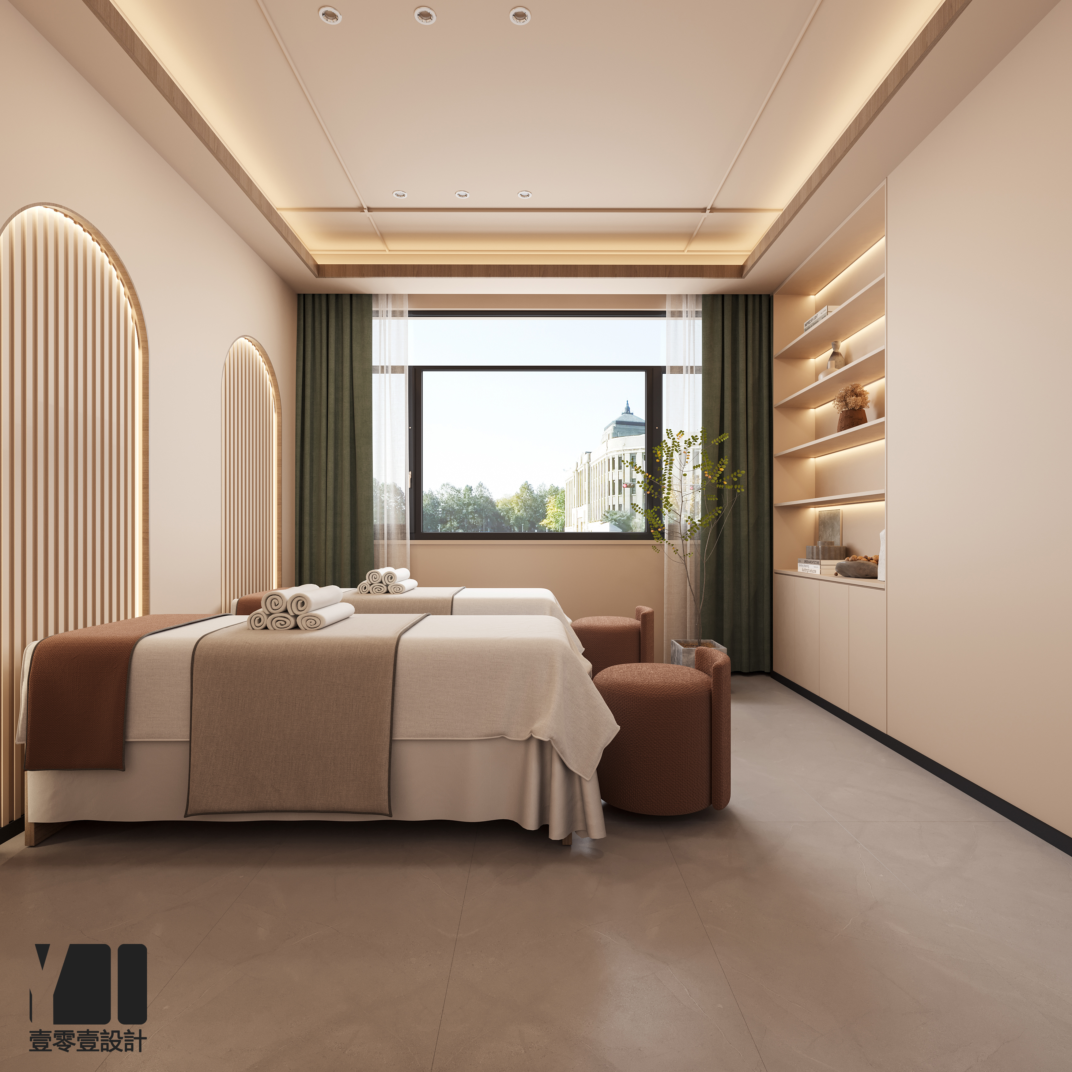 极简侘寂风SPA馆-3