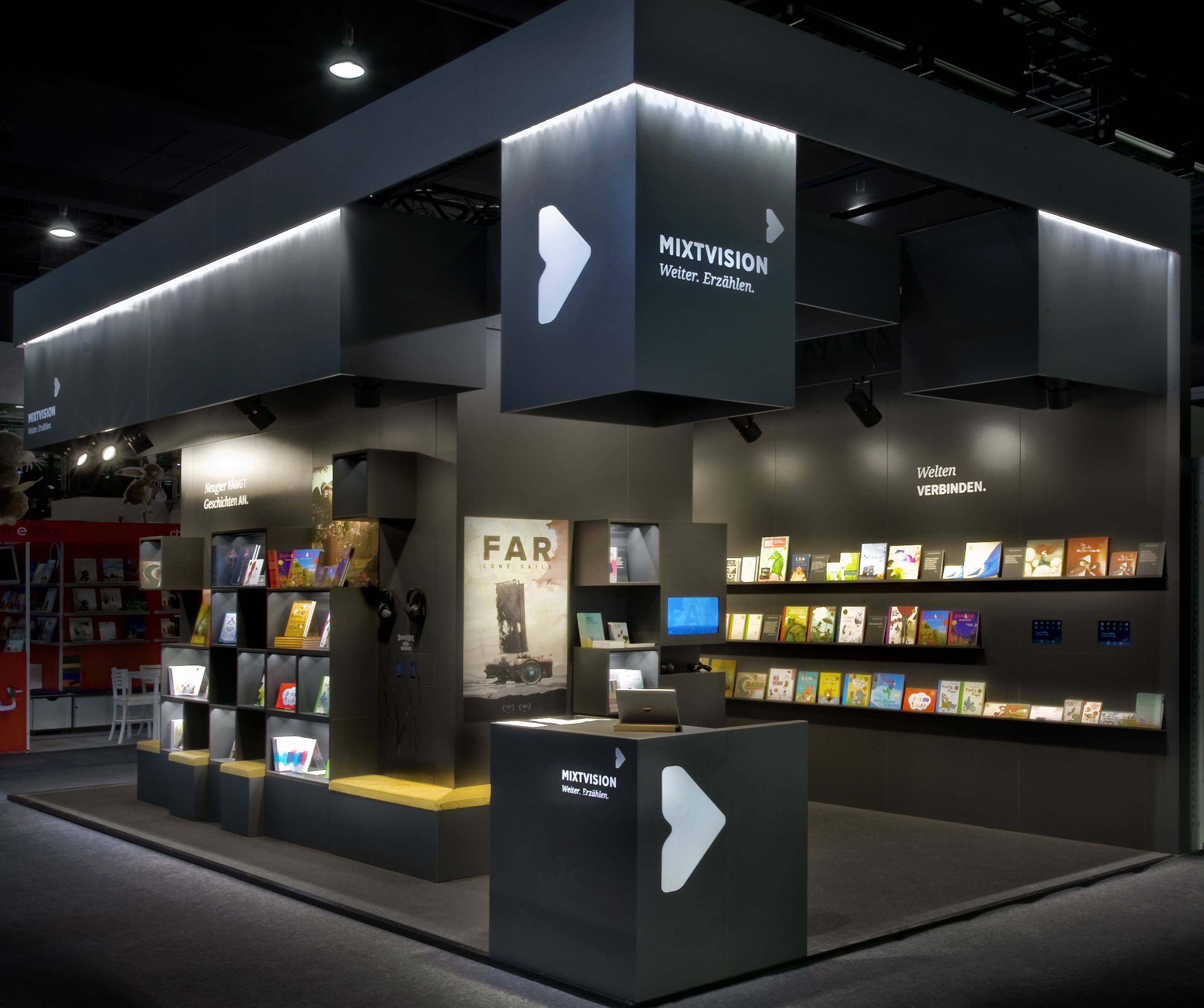 梦幻书海 | 2016 法兰克福书展 MIXTVISION 展台设计-14