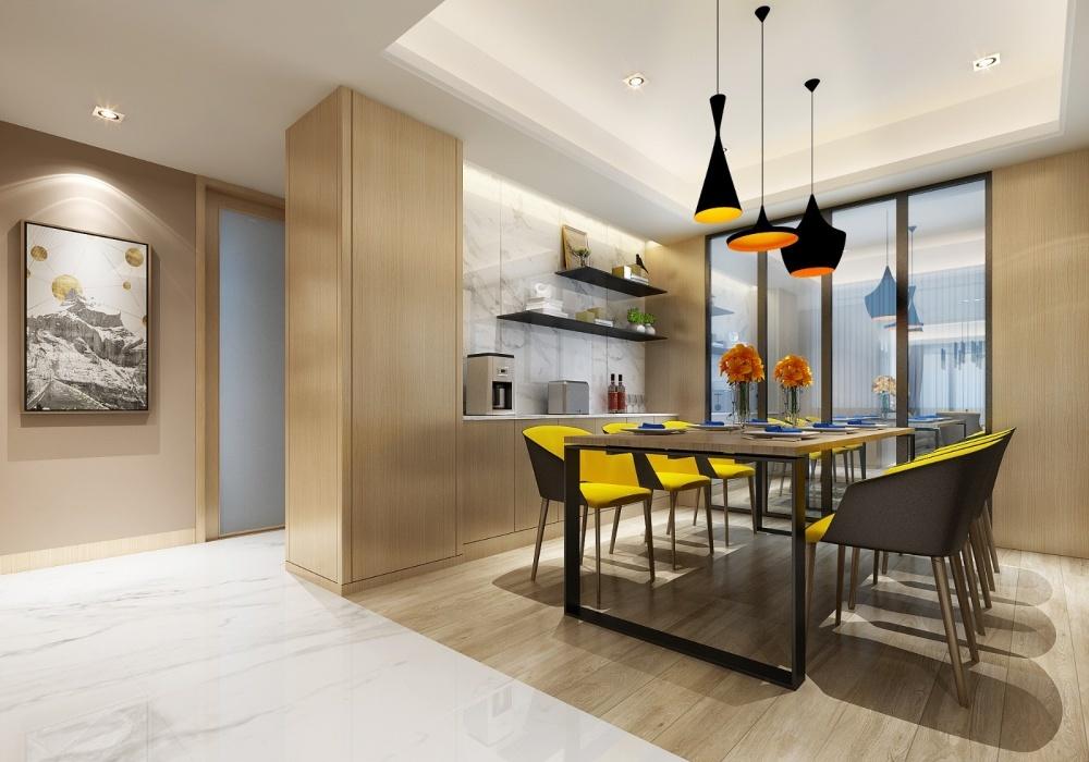 《橙·邂逅》现代风格设计,简约舒适小轻奢-21