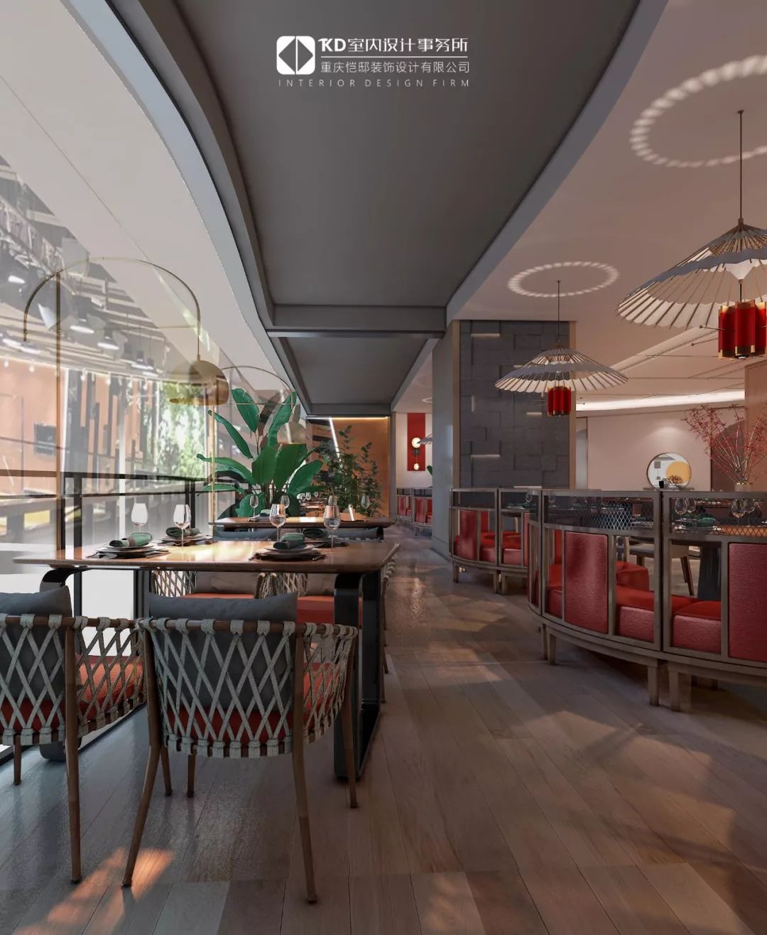 新东方主义餐厅设计 | 湘域龙湖 U 城店-45