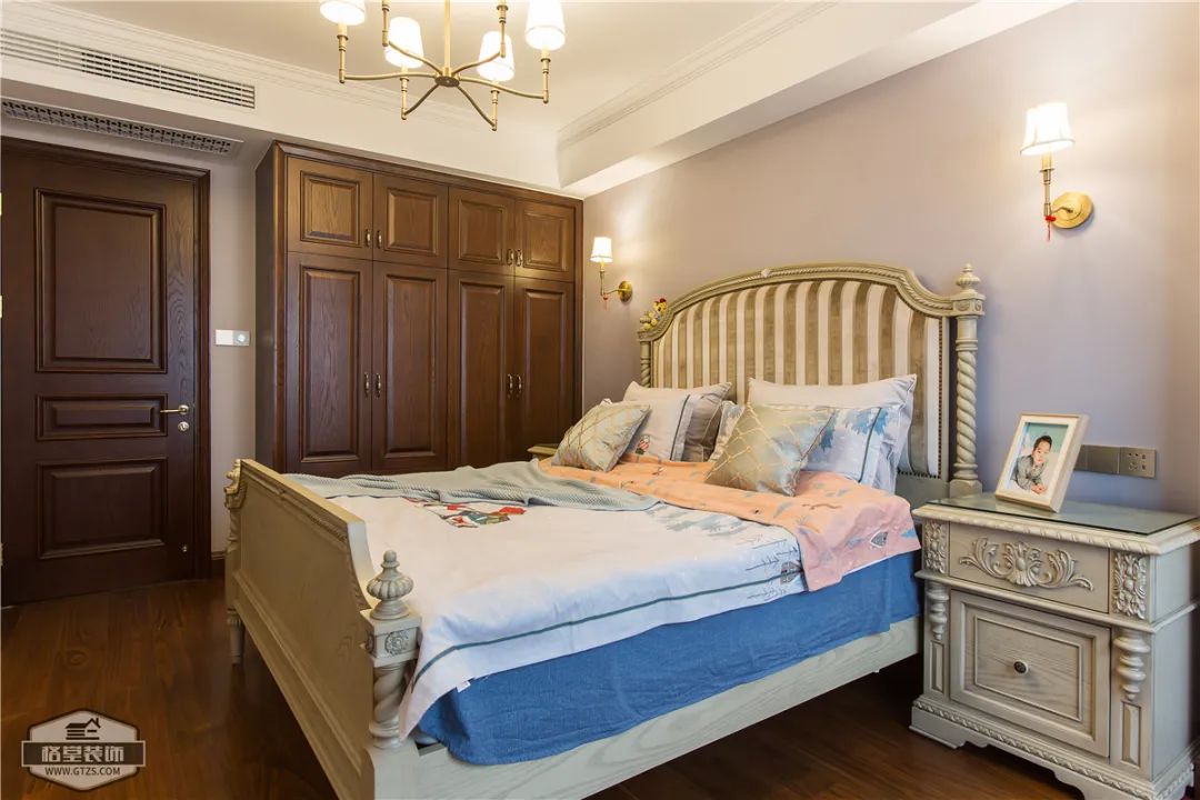 美式风情演绎,打造休闲浪漫生活空间丨格堂装饰-34