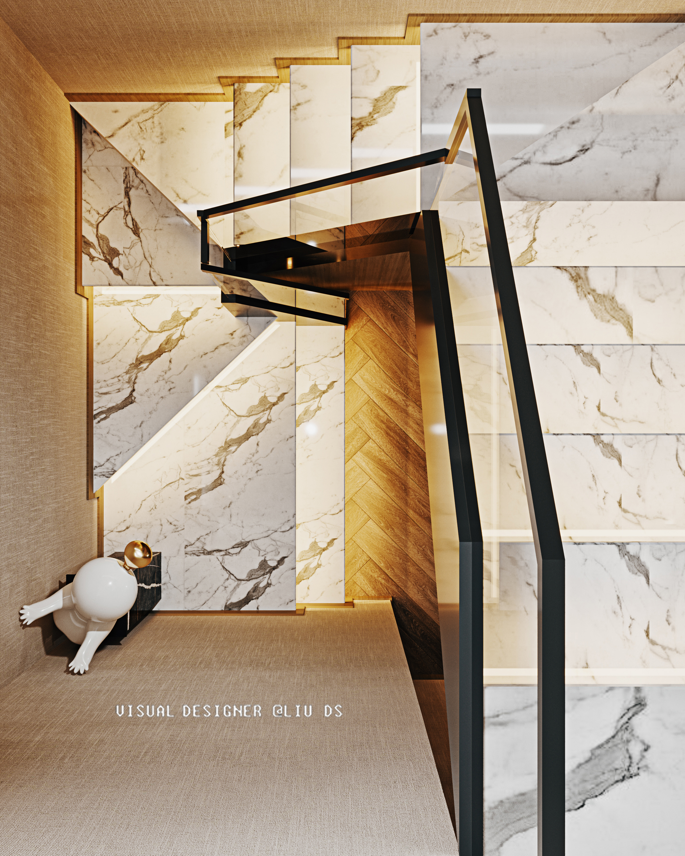 现代轻奢地产样板间，下跃户型设计解析-18