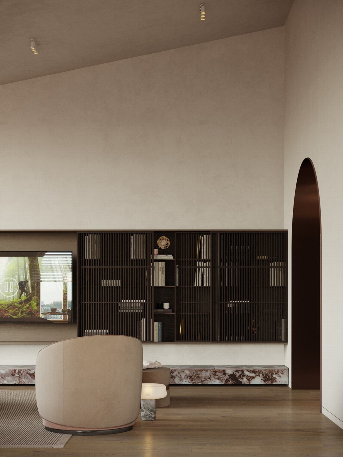 现代轻奢的质感空间丨ArtPartner-21