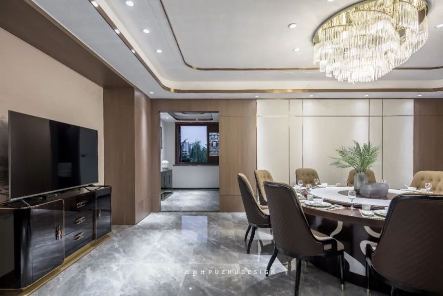 朴筑设计|现代中式,打造当代、精致的展示空间-56