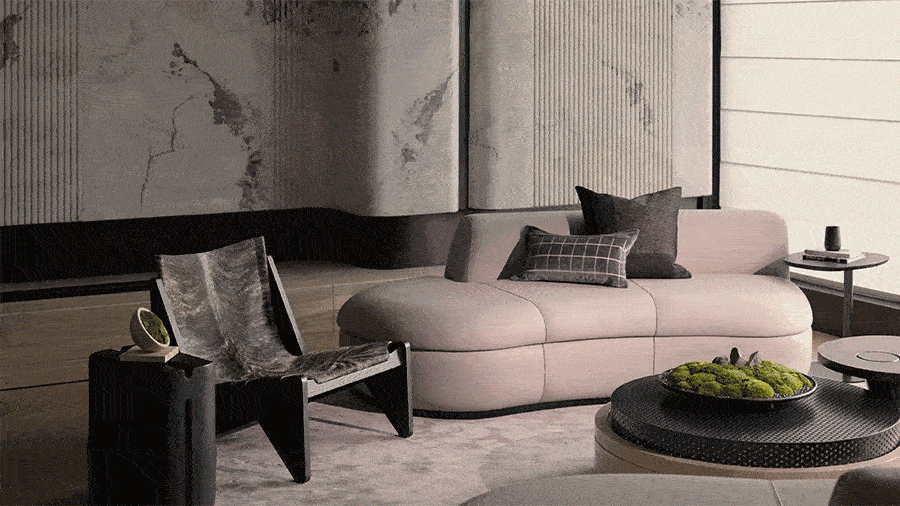 云端大平层 演绎低奢都会生活丨零次方设计-12