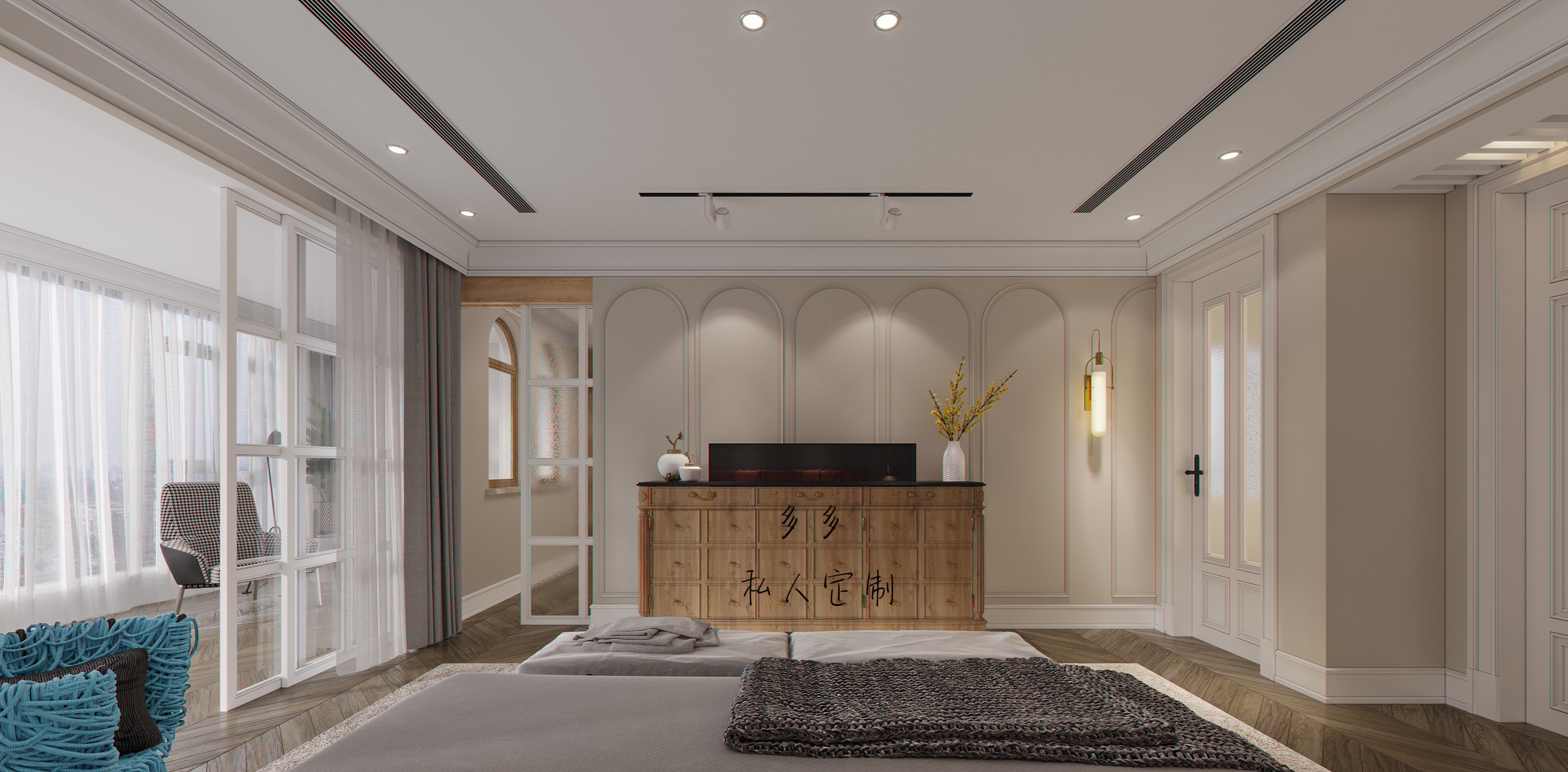 现代美式，以文艺精致的点缀，效果清新唯美-4