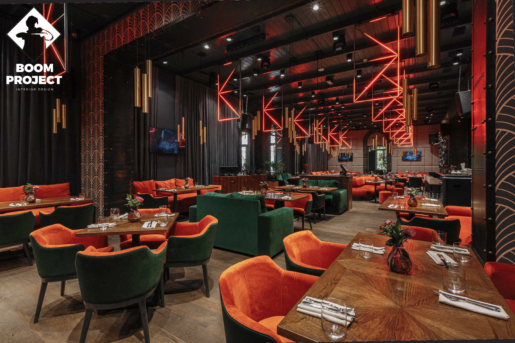 Queen Odessa 餐厅和卡拉 OK 设计丨乌克兰敖德萨丨BOOM project-30